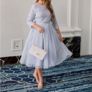 NWT WHIMSICAL WISHES DRESS FRENCH BLUE